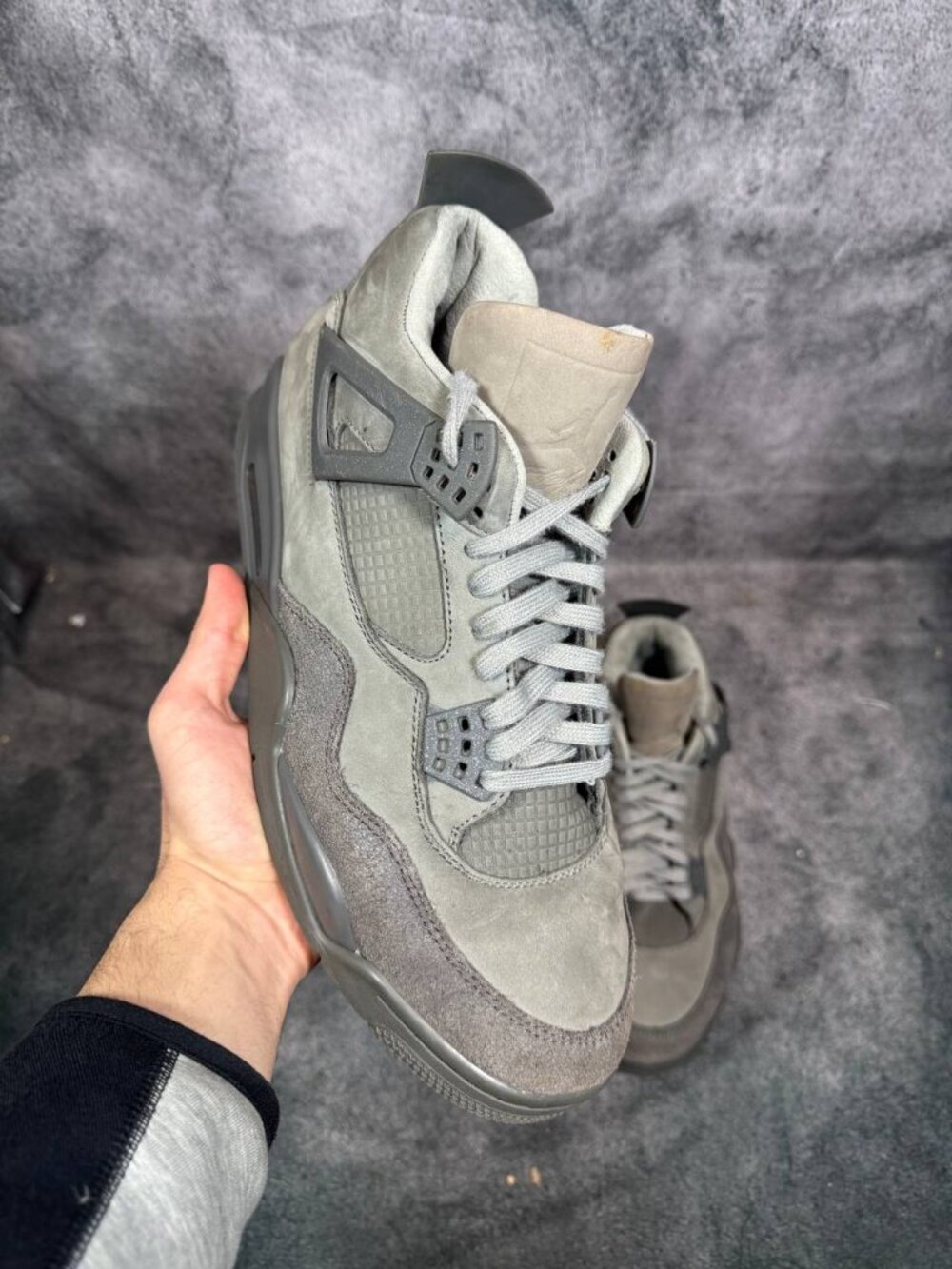 Size 13 | Jordan 4 Wet Cement No Box | Pre-Owned